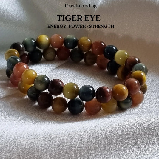 Rainbow Tiger's Eye Bracelet