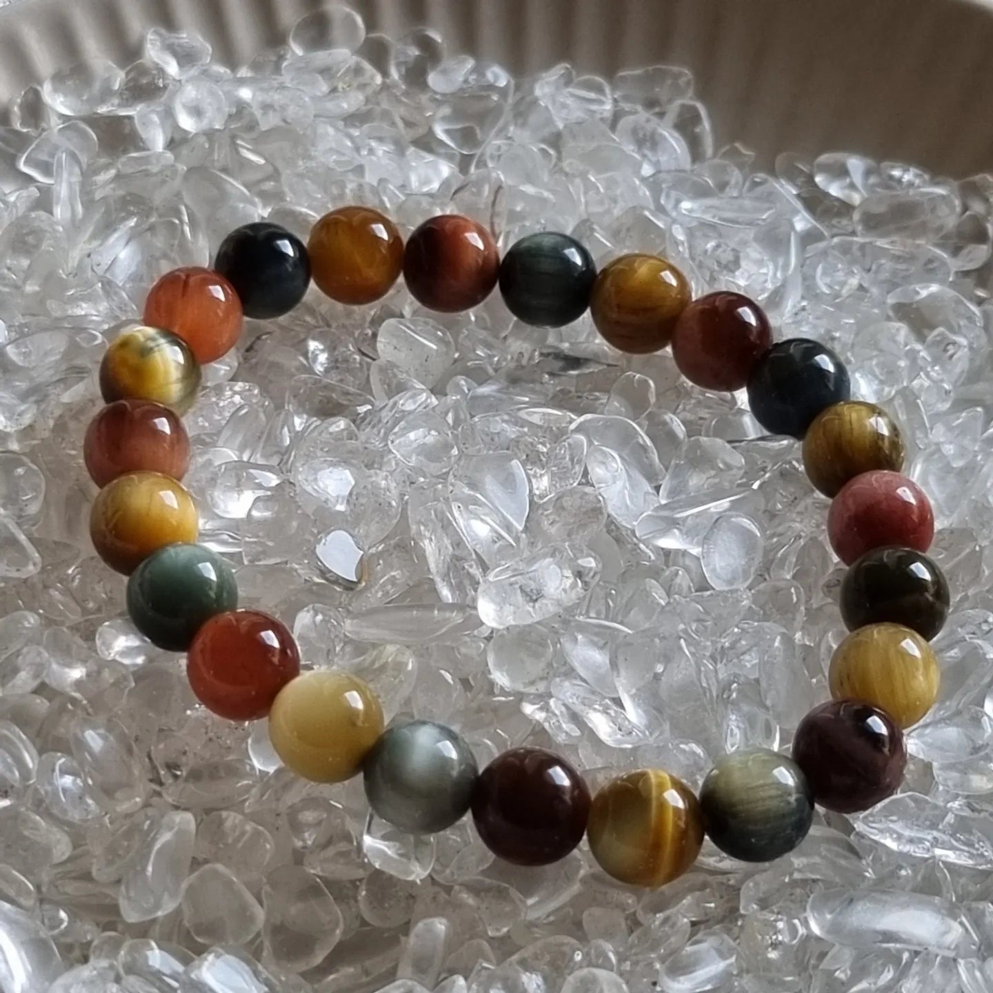 Rainbow Tiger's Eye Bracelet