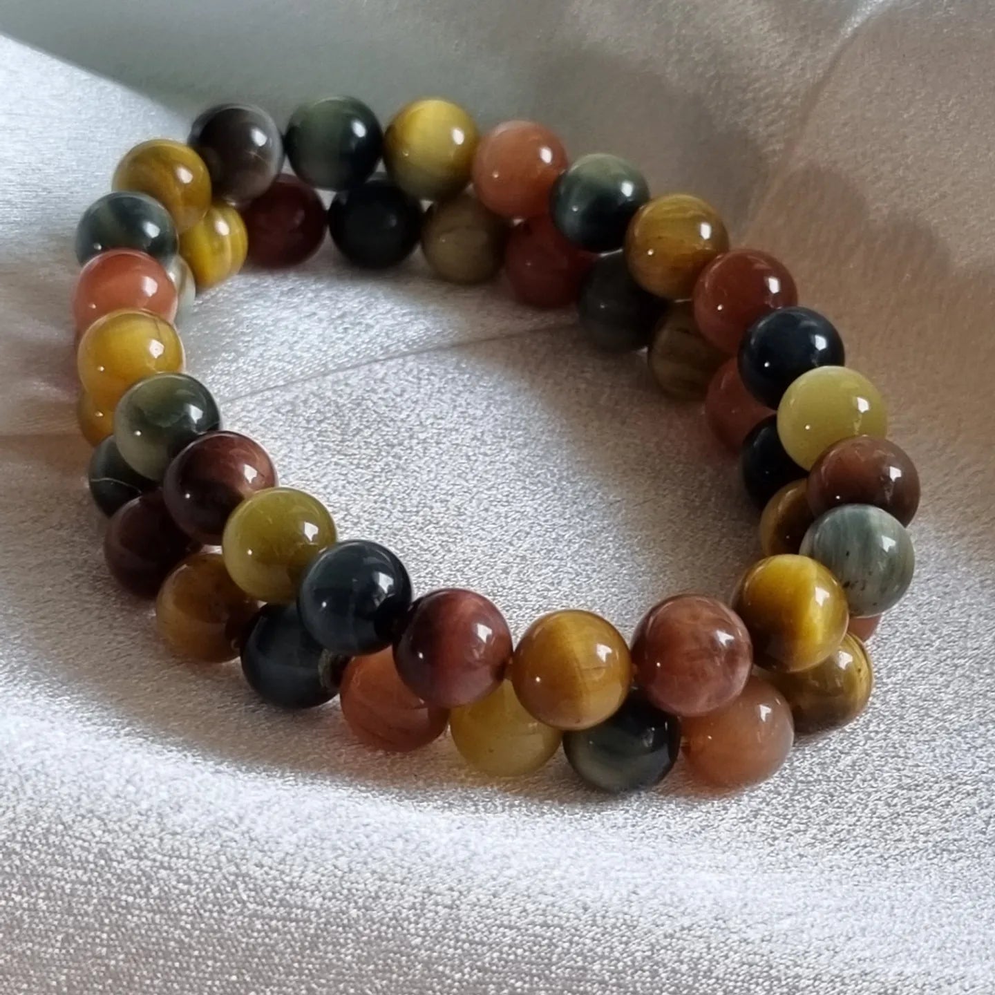 Rainbow Tiger's Eye Bracelet