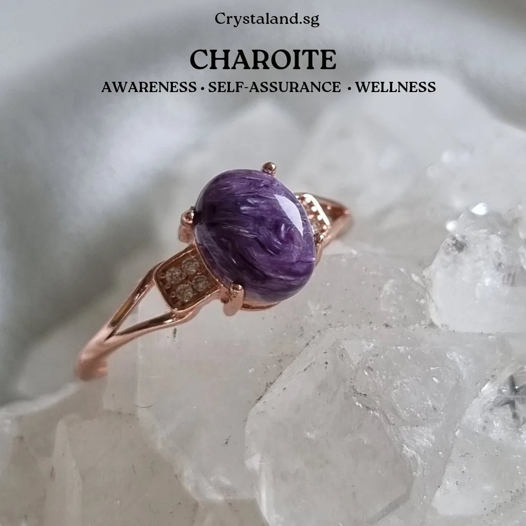 Charoite Ring