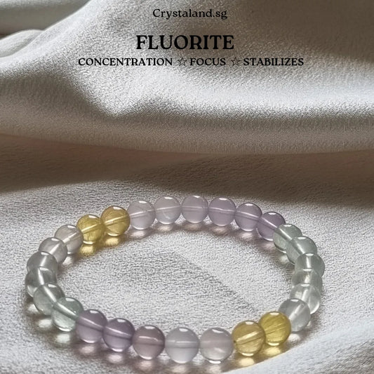 Rainbow Fluorite Bracelet