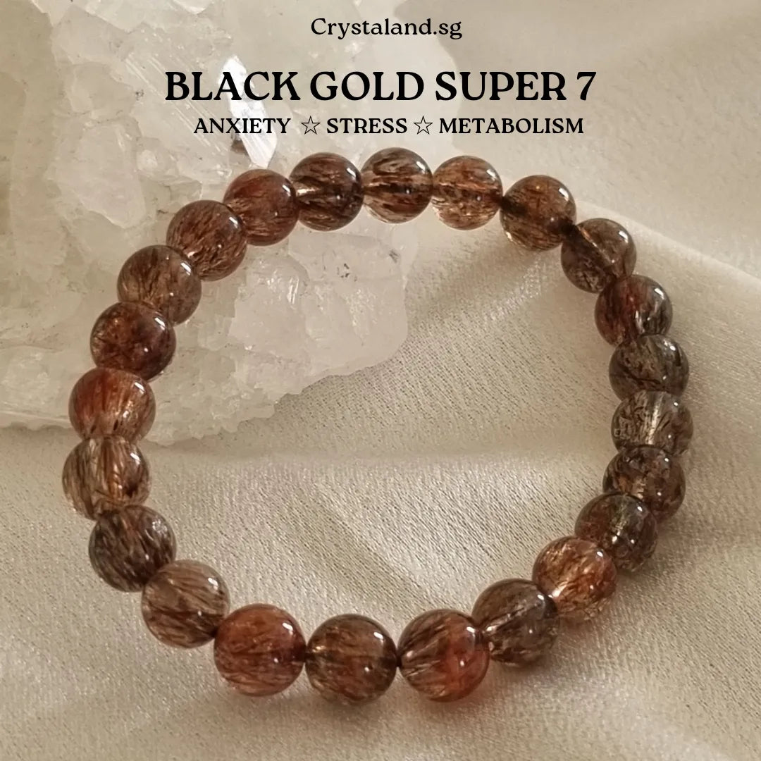 Black Gold Super 7 Bracelet