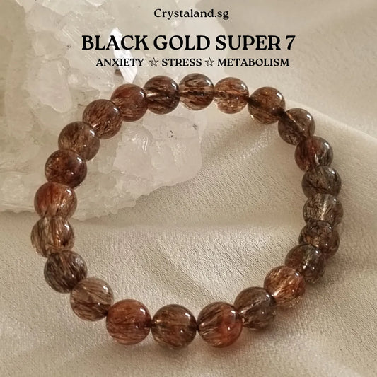 Black Gold Super 7 Bracelet