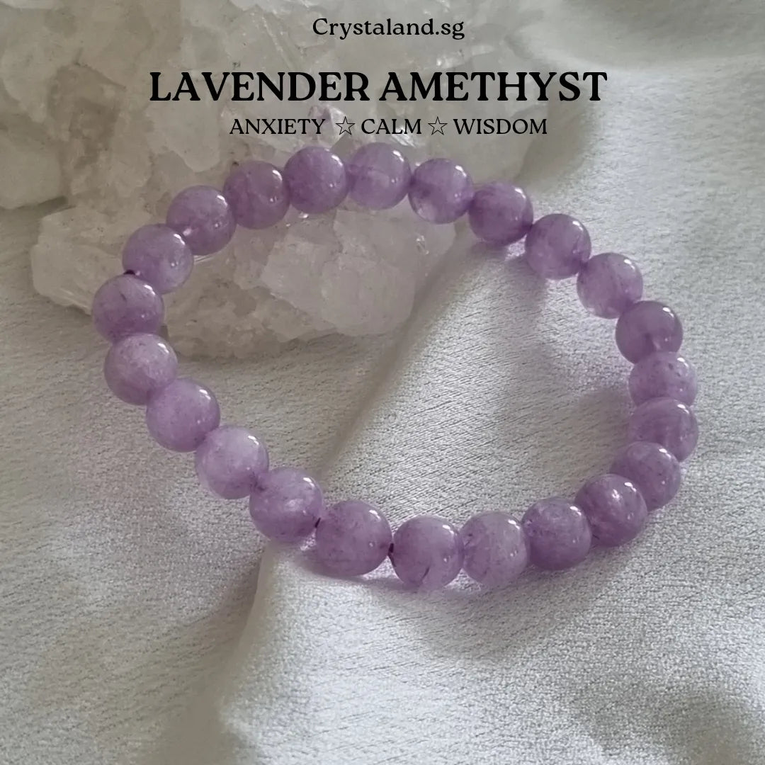 Lavender Amethyst Bracelet