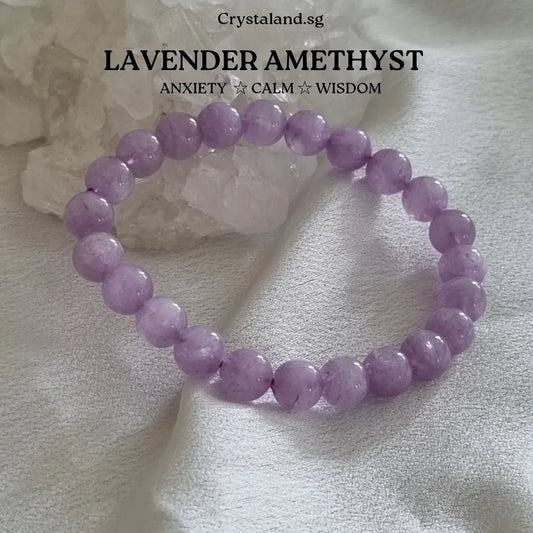 Lavender Amethyst Bracelet