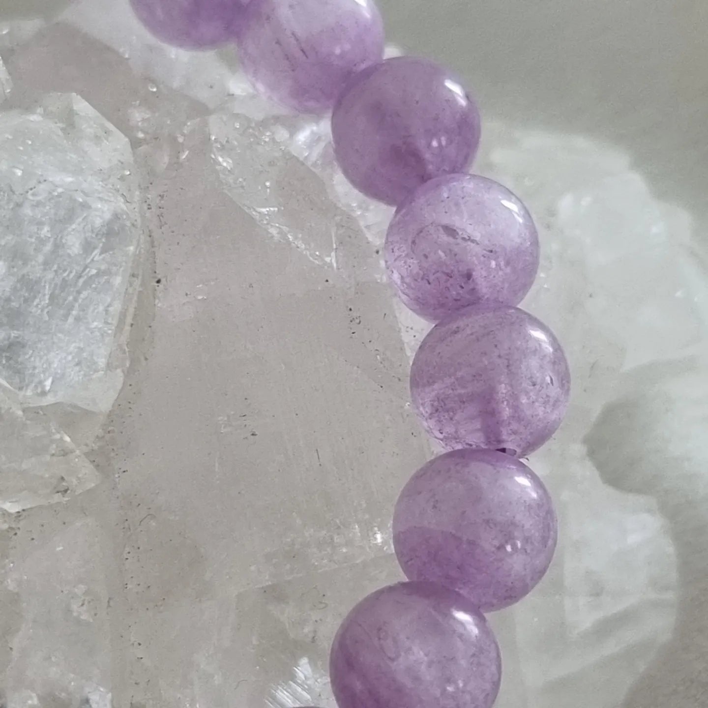 Lavender Amethyst Bracelet