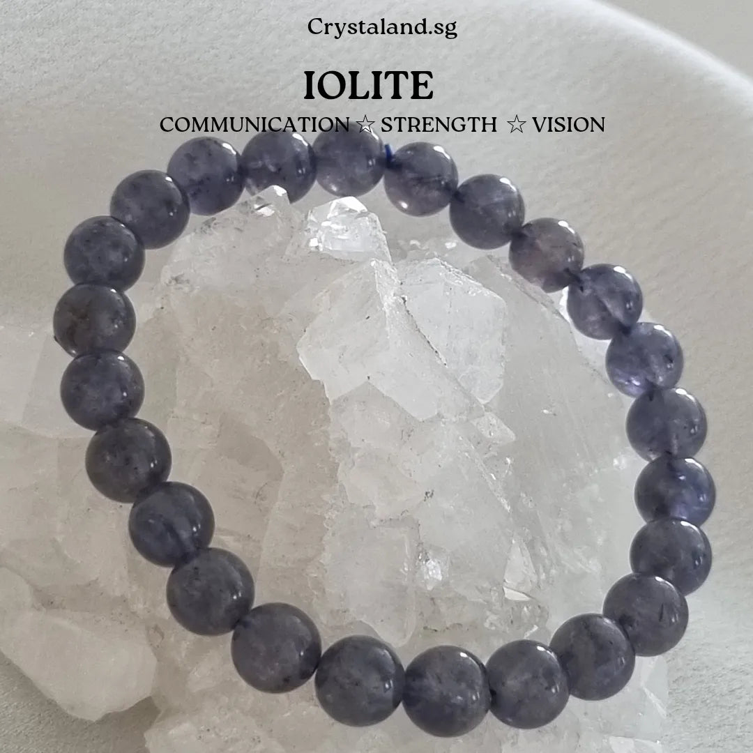 Iolite (Cordierite) Bracelet
